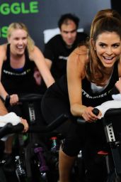 Maria Menounos at Cycle House in Los Angeles, February 2015