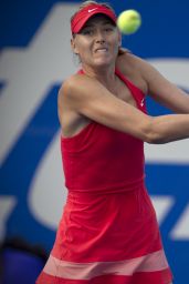 Maria Sharapova - 2015 Abierto Mexicano Telcel Tennis Tournament in Acapulco - 1st Round