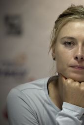 Maria Sharapova at Press Conference - Abierto Mexicano Telcel Tennis Tournament in Acapulco