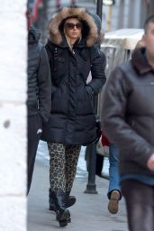Maria Sharapova Winter Style - Out in Krakow in Poland, February 2015