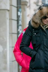 Maria Sharapova Winter Style - Out in Krakow in Poland, February 2015