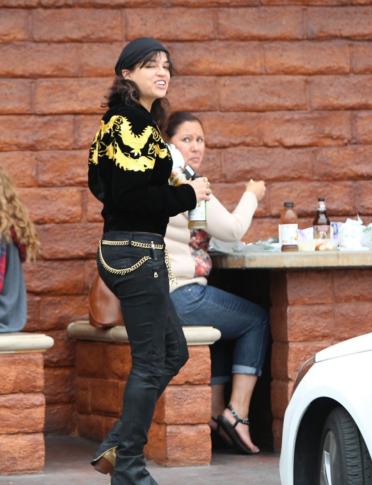 Michelle Rodriguez Street Style - Out in Beverly Hills, February 2015 ...