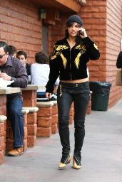 Michelle Rodriguez Street Style - Out in Beverly Hills, February 2015