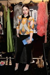 Michelle Trachtenberg - Naeem Khan Fashion Show in New York City, Feb. 2015