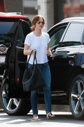 Minka Kelly Booty in Jeans - Out in Los Angles, February 2015
