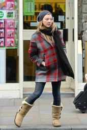 Natalie Dormer Winter Style - Out in London, February 2015