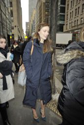 Olivia Wilde Street Style - Out in New York City, February 2015