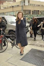 Olivia Wilde Street Style - Out in New York City, February 2015
