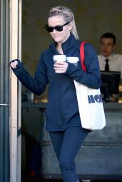 Reese Witherspoon in Spandex in Brentwood, February 2015