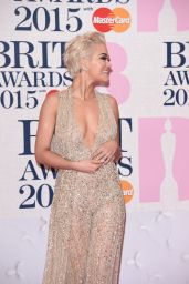 Rita Ora – 2015 BRIT Awards in London