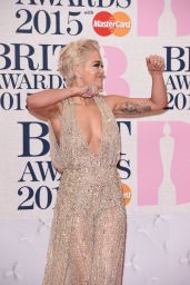 Rita Ora – 2015 BRIT Awards in London
