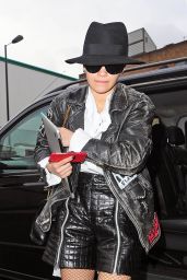 Rita Ora Style - Out in London, February 2015