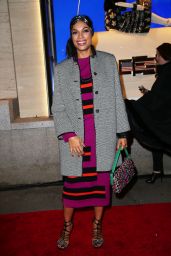 Rosario Dawson – Fendi New York Flagship Boutique Inauguration Party, February 2015