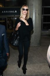 Rosie Huntington-Whiteley - at LAX AIrport, February 2015
