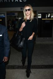Rosie Huntington-Whiteley - at LAX AIrport, February 2015