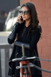 Shay Mitchell Style - Out in Los Angeles, February 2015