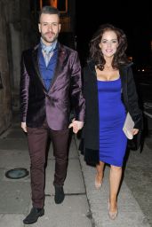 Stephanie Waring Night Out Style – at The Amanzi Restaurant in Liverpool, Jan. 2015
