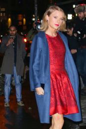 Taylor Swift Night Out Style - Out in New York City, February 2015