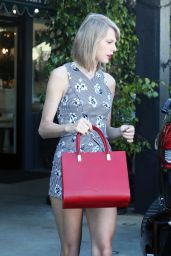 Taylor Swift Shows Off Her Legs - Out in Agoura Hills, February 2015