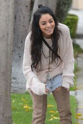 Vanessa Hudgens Street Style - Out in West Hollywood, February 2015