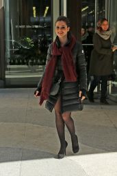 Vanessa Marano Casual Style - Out in NYC, February 2015