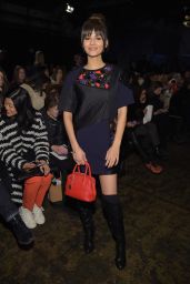 Victoria Justice - DKNY Fashion Show in New York City, February 2015