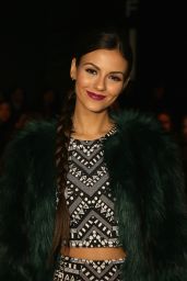 Victoria Justice - Mara Hoffman Fashion Show in New York City, February 2015
