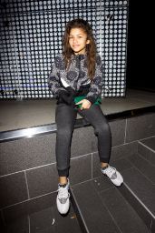 Zendaya Coleman Casual Style - at BOA Steakhouse in Los Angeles, Feb. 2015