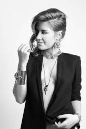 Adele Exarchopoulos Photoshoot for Ela Stone Jewelry (2015)
