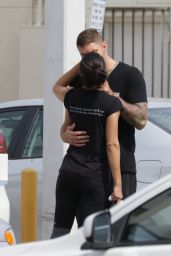 Adriana Lima Kissing her New Boyfriend - Out in Miami, March 2015