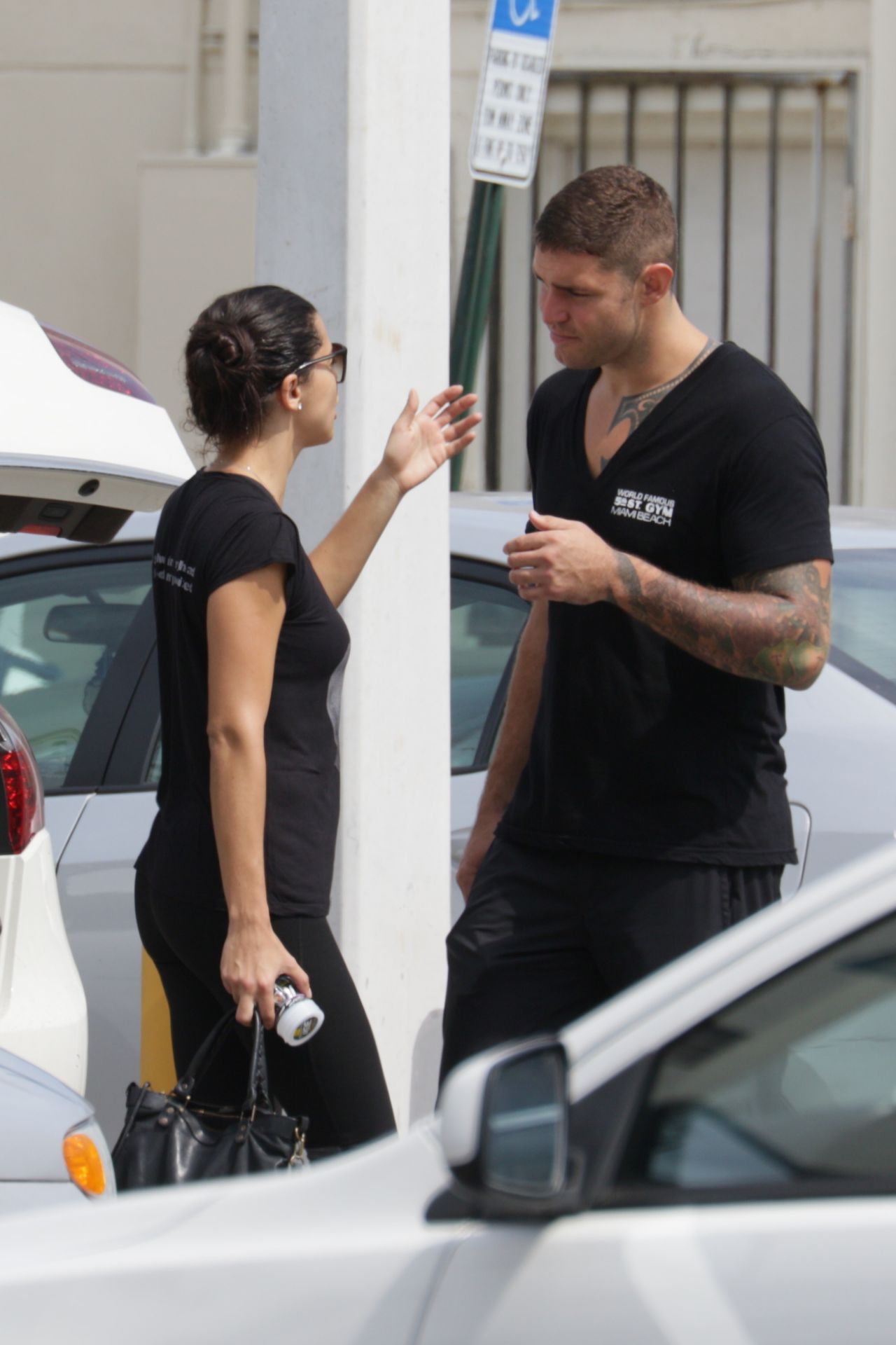 Adriana Lima Kissing her New Boyfriend - Out in Miami, March 2015 ...