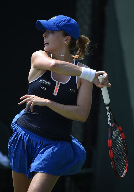 Alize Cornet – 2015 Miami Open Tennis Tournament in Key Biscayne – 1st Round