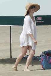 Amy Adams at the Beach in Los Angeles, March 2015