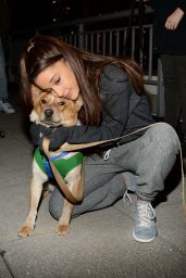 Ariana Grande - BADASS Brooklyn Animal Rescue Adoption Event in New York City
