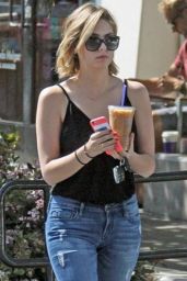 Ashley Benson Booty in Jeans - Getting Coffee in West Hollywood, March 2015
