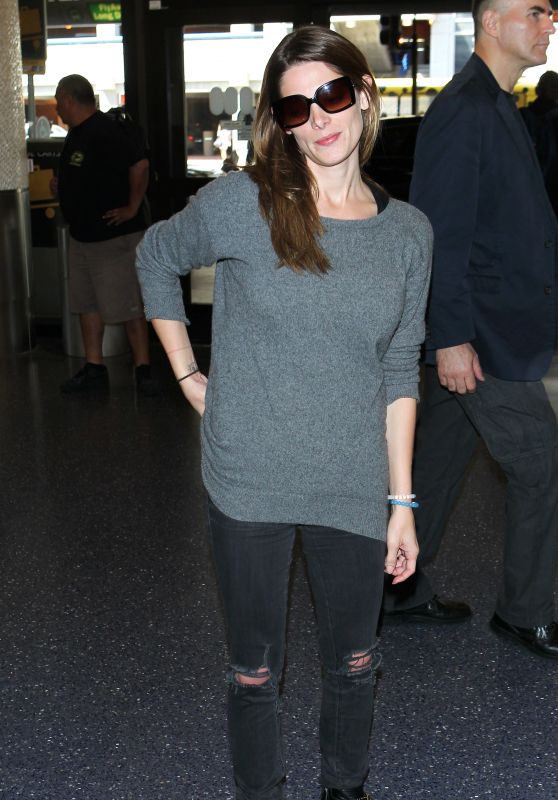 Ashley Greene at LAX Airport, March 2015