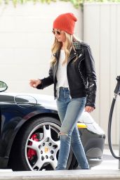 Ashley Tisdale Booty in Jeans - Gets Gas in Toluca Lake, March 2015