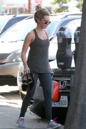 Ashley Tisdale - Leaving the Gym in West Hollywood - March 2015