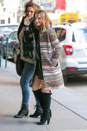 Bridgit Mendler Casual Style - Out in New York City, March 2015