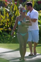 Britney Spears in a Bikini in Hawaii, March 2015