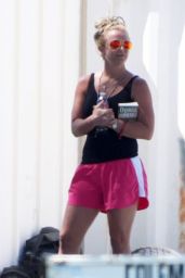 Britney Spears Watches Her Son Jayden Play Soccer in Woodland Hills - March 2015