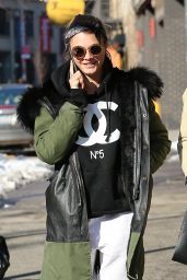 Cara Delevingne Casual Style - Out in New York City, March 2015