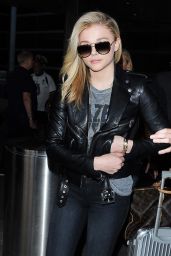 Chloe Moretz at LAX Airport in Los Angeles, March 2015