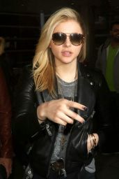 Chloe Moretz at LAX Airport in Los Angeles, March 2015