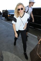 Chloe Moretz - LAX Airport in Los Angeles, March 2015