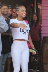 Christina Milian - Outside a Pink Taco in Los Angeles, March 2015