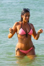 Claudia Romani in a Bikini in Miami - March 2015