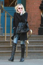 Dakota Fanning - Out in NYC, March 2015