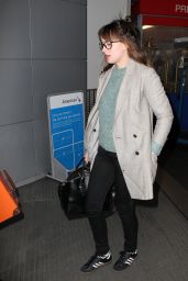 Dakota Johnson - at JFK International Airport in New York City, March 2015