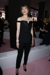 Dakota Johnson Style - Christian Dior Fashion Show in Paris, March 2015